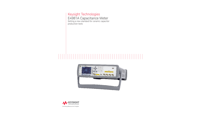 E4981 Capacitance Meter–BR